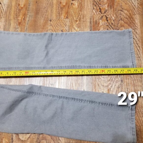 Jones New York Jean 4 Grey Straight Denim Mid New Casual Lexington - Picture 5 of 10